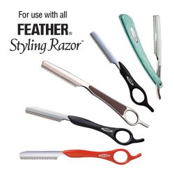 Feather Standard Hair Razor Blades 10 pack