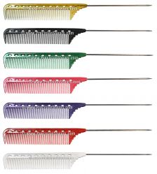 Fine Tooth Pin Tail Comb for Effortless Parting Sectioning 8.75 Inch 