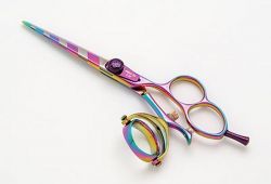 Shisato Debut Triple Hole Double Swivel Professional Hair Cutting Scissors