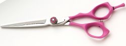 Shisato Dynasty Pink Satin A Professional Hair Cutting Scissors