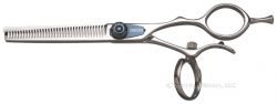 Shisato Orion Cobalt Swivel Hair Thinning Scissors 35 Tooth 15 Tooth