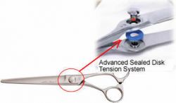 Vern Airback V Cobalt Professional Hair Cutting Scissors