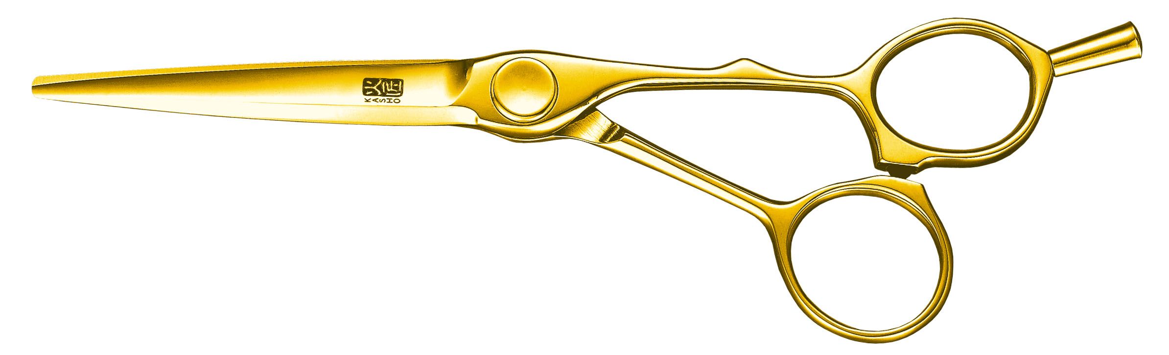 Kasho-KMLGOLD Kasho Millennium Series Gold Finish Hair Cutting Shear -  Kasho Hair Cutting Shears