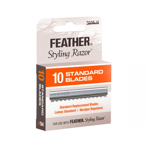 Feather Standard Hair Razor Blades 10 pack