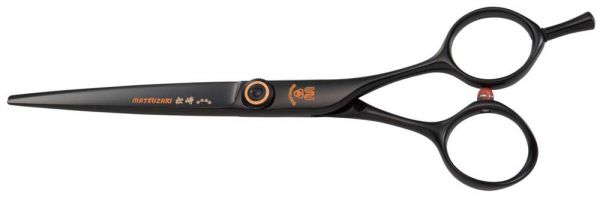 Matsuzaki SLB 4 Star Black Titanium Professional Hair Cutting Scissors