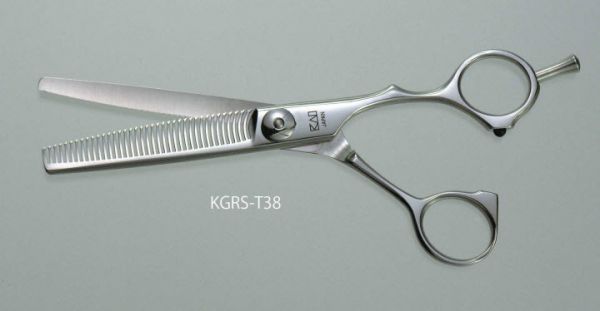 Kasho Green Series SASA Hair Thinning Shears Teeth: 38T 38T Double