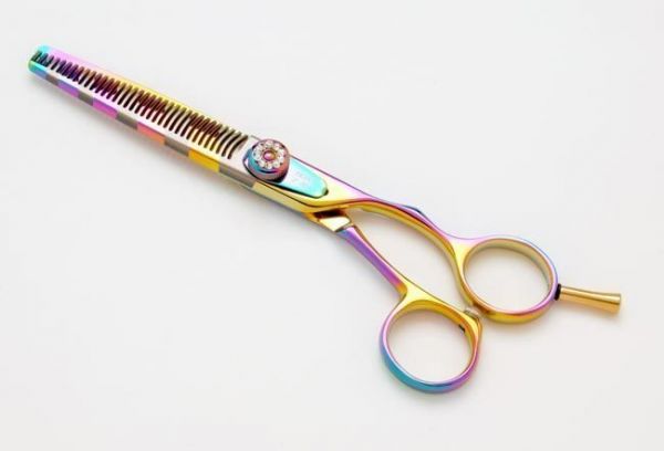 Shisato Debut Z Rainbow 35 Tooth Hair Thinning Scissors 