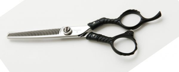 Shisato Mirage Samurai Black 35 Tooth Hair Thinning Scissors 